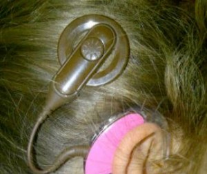 Hearing Aid Pink